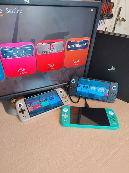 1Г ГАРАНЦИЯ M27 7" ретро конзола Sega PlayStation GameBoy R36s игра