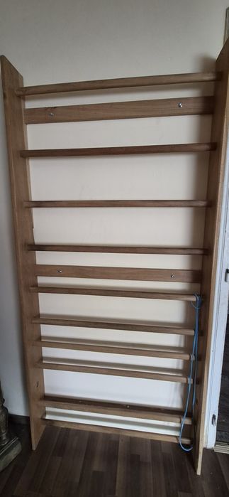 Spalier Gimnastica din Lemn Masiv (Esenta Tare) – 210x100 cm (5 bucati)