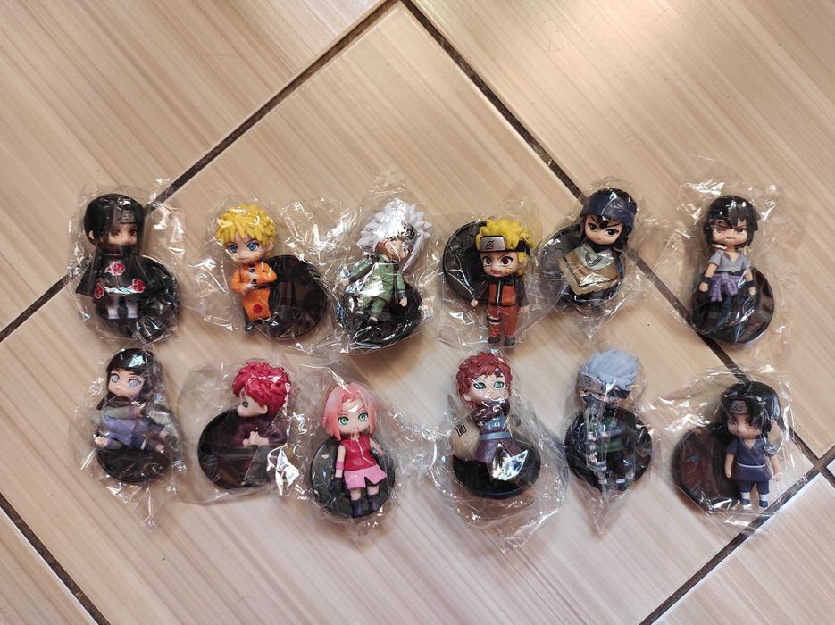 Anime Naruto Shippuden Hinata Sasuke Itachi Kakashi Gaara figurine noi