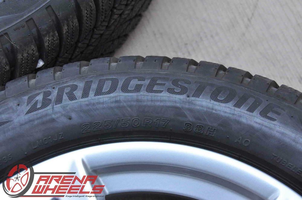 Roti Iarna 17 inch Originale Audi A4 8W B9 Bridgestone 225/50 R17