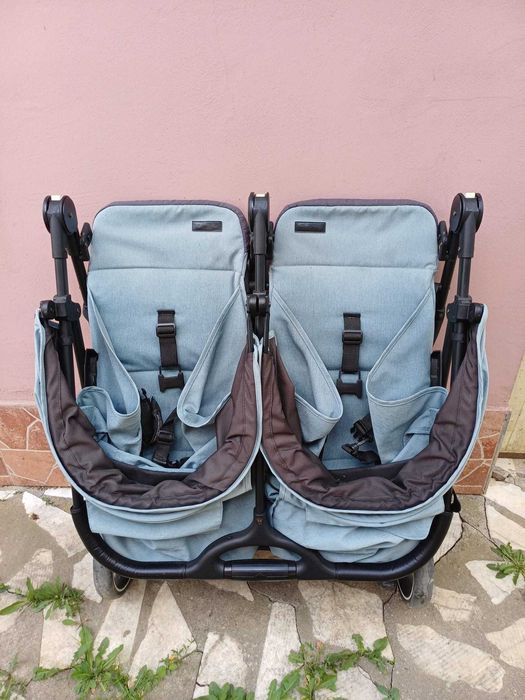 Carucior gemeni 3 in 1 Easy Go Domino Mineral Green