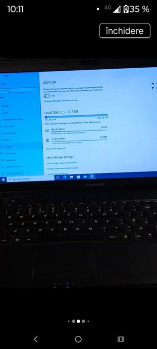 Laptop Lenovo 500 Gb, Stare excelentă