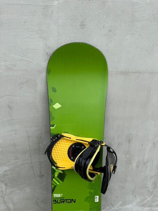 Placa snowboard Burton Cruzer V-Rocker 159cm wide cu legături Burton