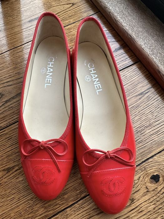 Balerini autentici Chanel 37,5 piele