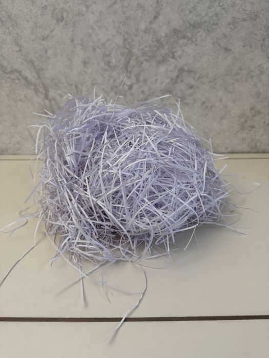 Бумажная стружка наполнитель для упаковки подарков. Красный синий черн