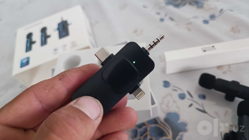 Shoshilinch! Kompyuter uchun RGB Mikrafon ikkitalik Petlichka SOVGʻA