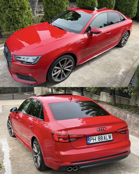 Audi A4 B9 2.0 TDI S-Line 190 CP quattro S tronic | Matrix | B&O | HUD | 360° | Trapa