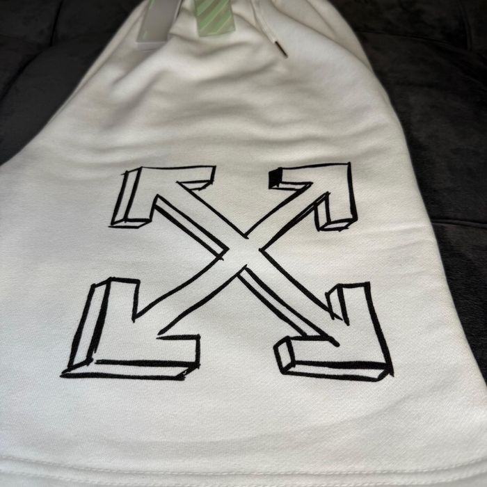 Pantaloni scurti off white premium