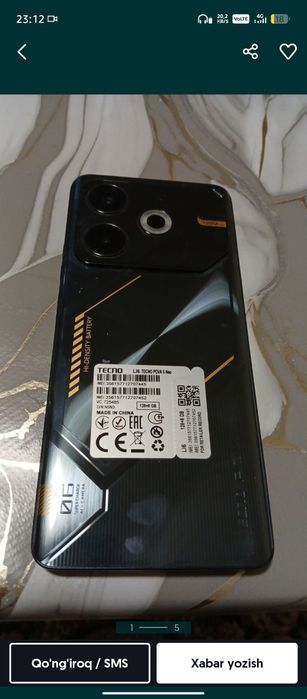 Tecno pova  6 neo