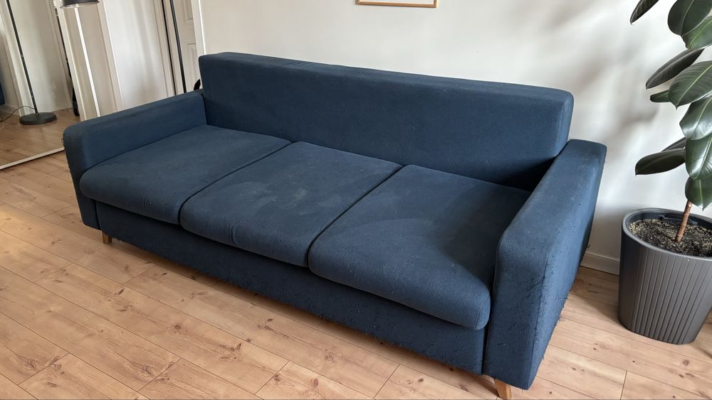 Диван и кресло б/у