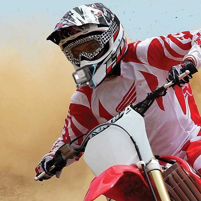 Suport casca moto camere de actiune GoPro Insta360 DJI Osmo Action