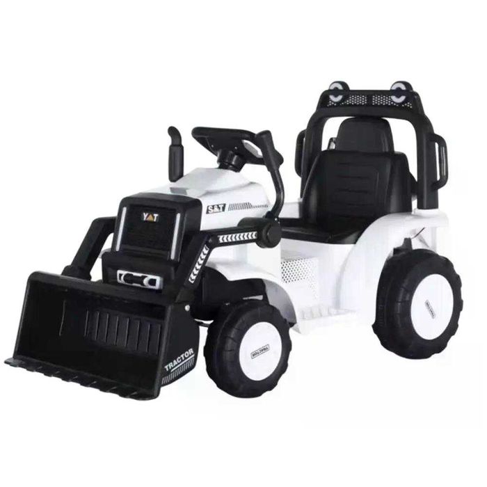 Excavator electric Kinderauto BJYT1066 60W 6V cu telecomanda white