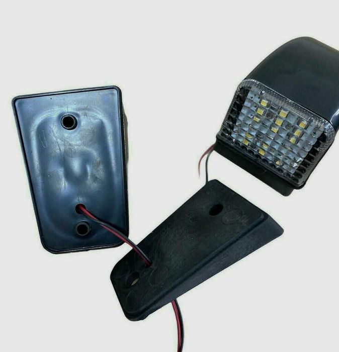 1бр.Диодни ЛЕД LED БЕЛИ габарити с 18 SMD за Волво Volvo FH FL FM FH12