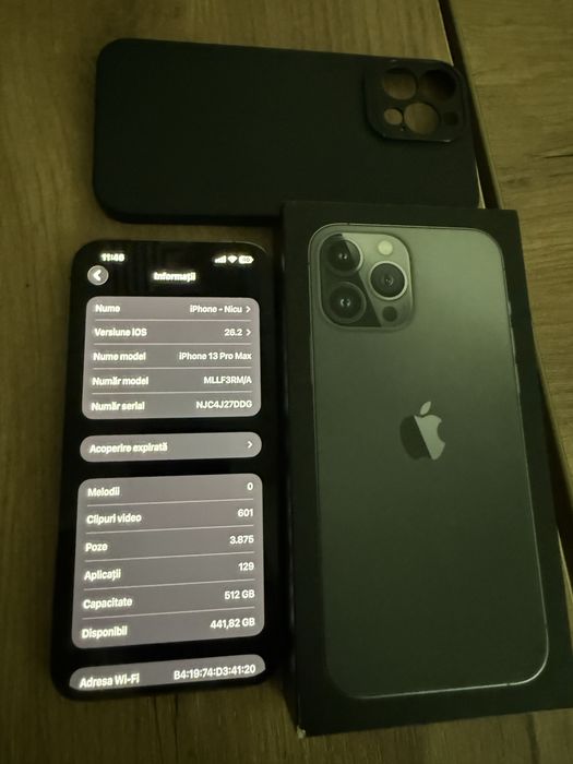 Iphone 13 Pro Max 512 GB Graphite