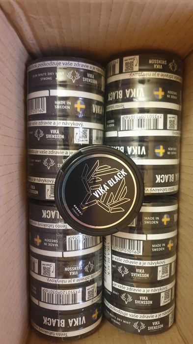 Vand Snus original Vika Black - Made in Sweeden