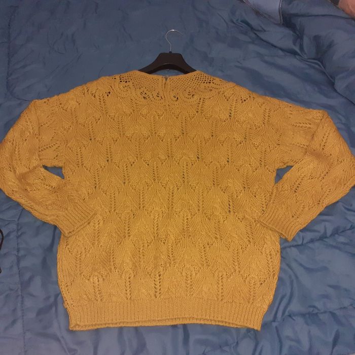 Плетена блуза/блузон/ пуловер