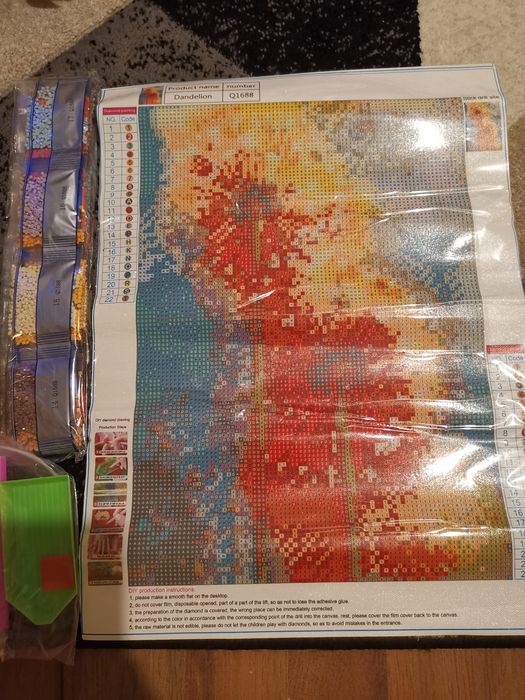 Диамантени гоблени пълно облепяне