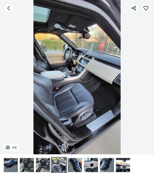 Vand Range Rover Sport