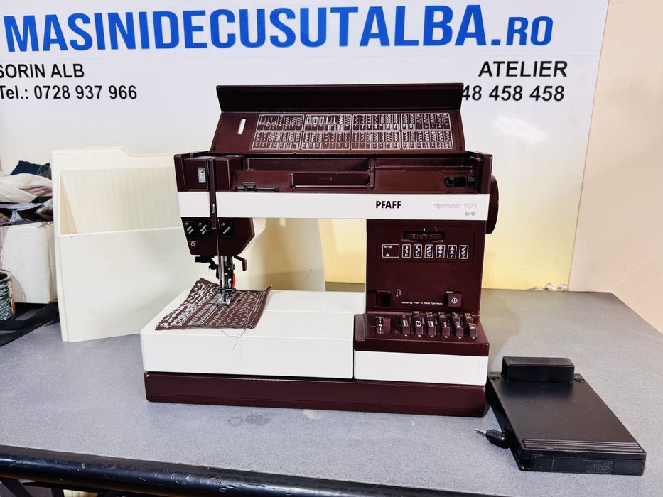 Masina de cusut Pfaff tipmatic 1171 semi industrial cu IDT