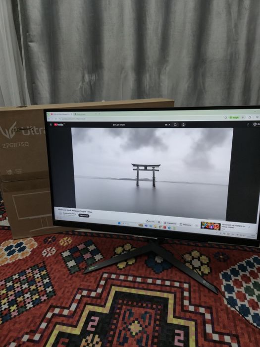 Игровой монитор 165 герц LG UltraGear ; 27 дюймов ; 2K разрешение