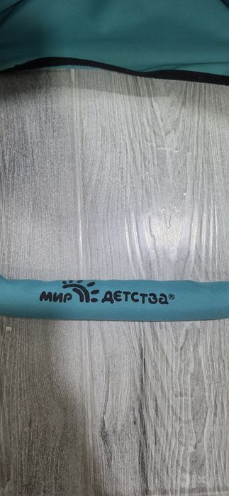 Продам бампер и козырёк от детской коляски «Мир Детства»
