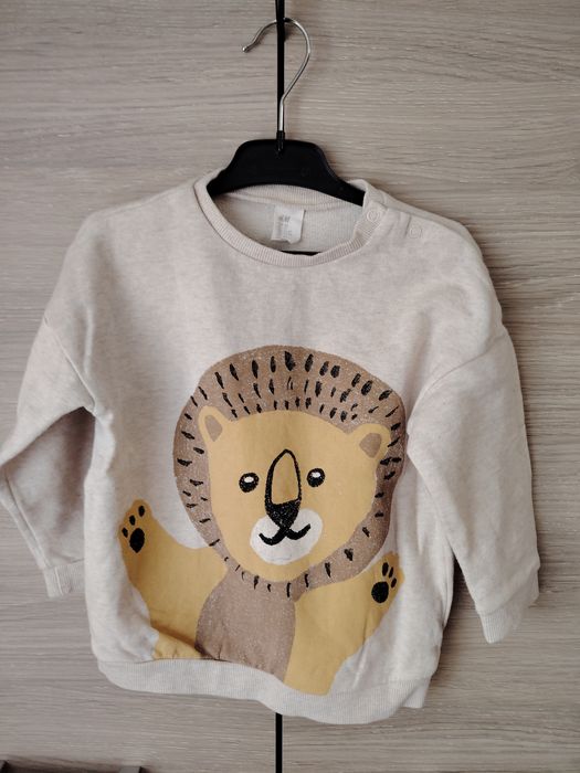 Bluze pentru băieți groase, cu mânecă lungă M92, 98,104,116