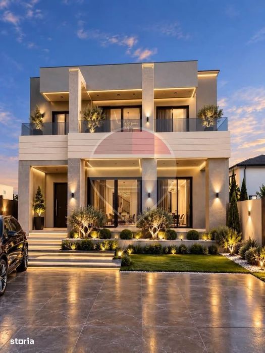Casă / Vilă cu 5 camere,Finisata ultramodern,Oferta excelenta de pret