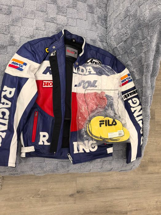 Кожено яке Restyle!!! М размер