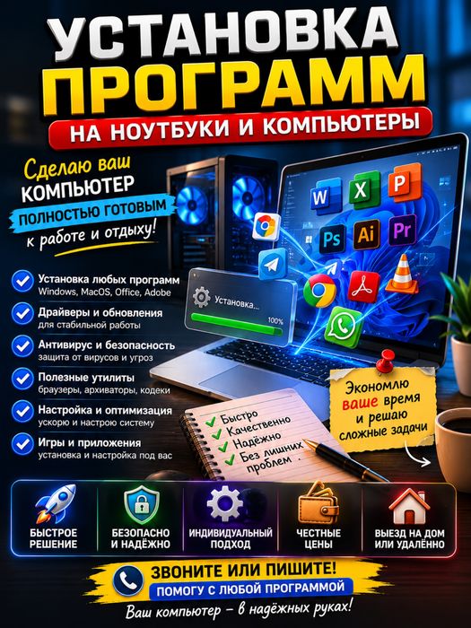 Установим любые программы на Windows — быстро и без проблем!