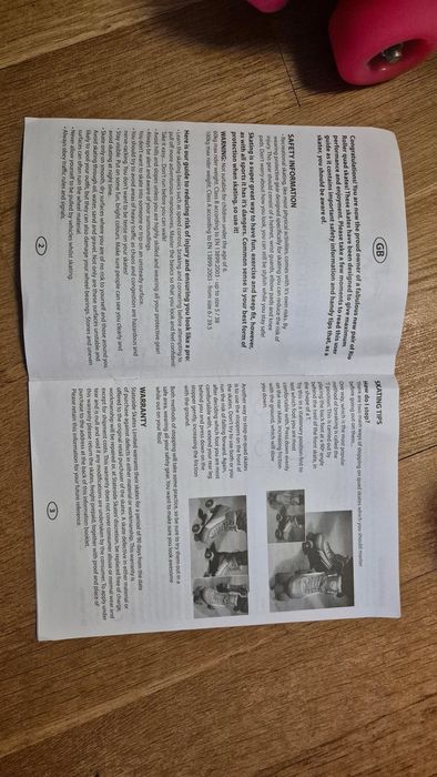 Ролкови кънки, 38 номер