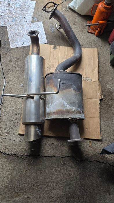 Прямоточная система выхлопа тойота естима/превия TCR20/10