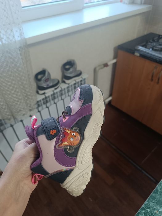 Детские ботинки на флисе