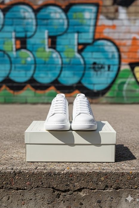 Adidasi Alexander Mc Q u e e n Black Line