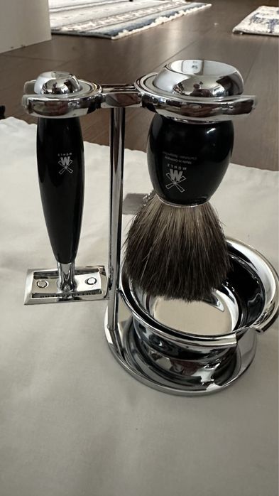 Vând set de bărbierit Muhle