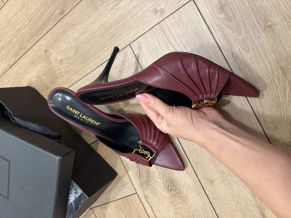 Мюли туфли YSL Yves Saint Laurent babylone
