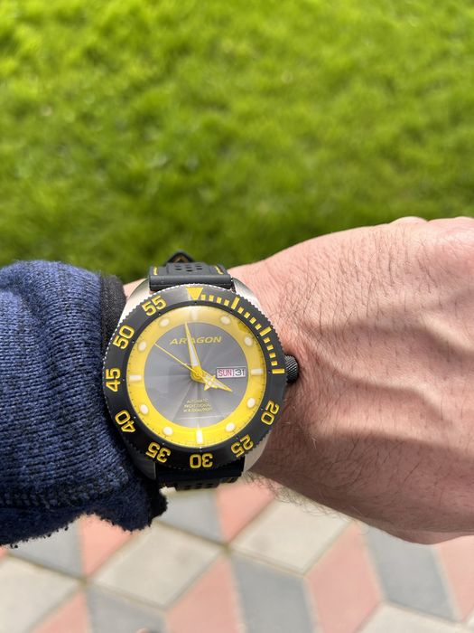 Vand ceas Aragon automatic diametru 50