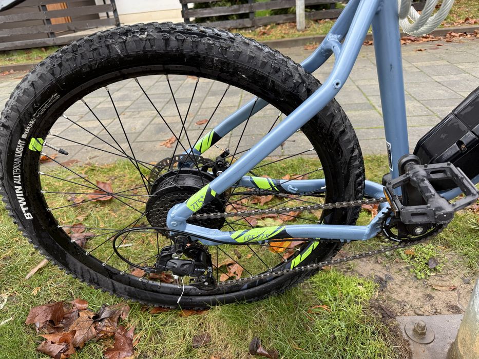 Bicicletă Rockrider MTB electrică E-ST 100