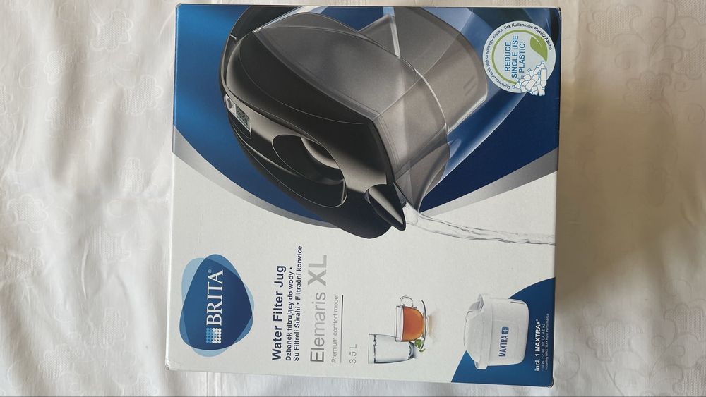 Cana filtranta Elemaris XL 3.5 L MAXTRA+, neagra
