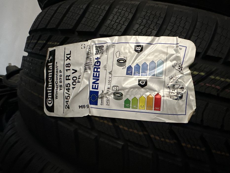 4бр.нови зимни гуми Dunlop Winter Sport 5 245/45/18 100V XL