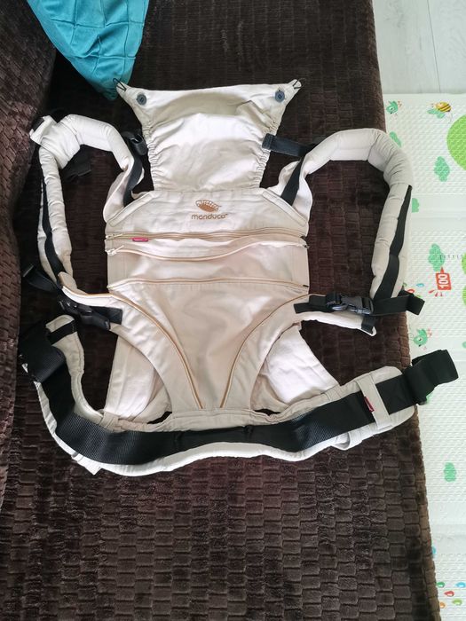 Sistem de purtare Manduca XT, culoare denimpowder-toffee