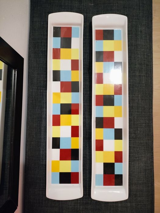 Уникални дълги английски плата порцелан