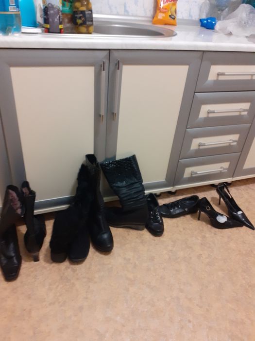 Обувь из кожи б/у