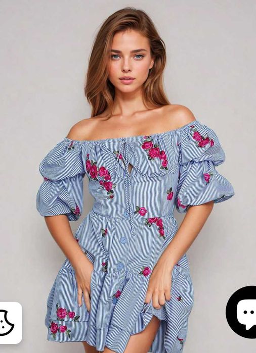 REPLICA Рокля "Tiffani Flower"