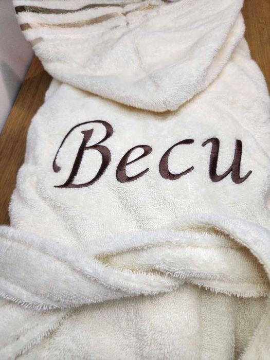 Халат с бродерия по ваш дизайн