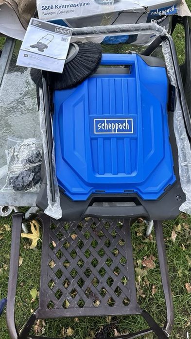 Механична метла Scheppach