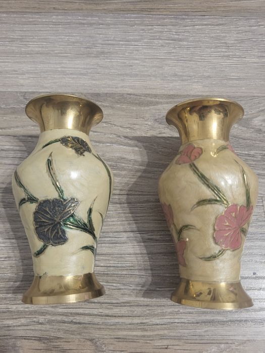 Set 2 vaze din bronz