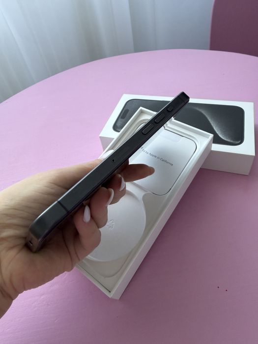 Iphone 15 Pro, 256 gb, black titanium