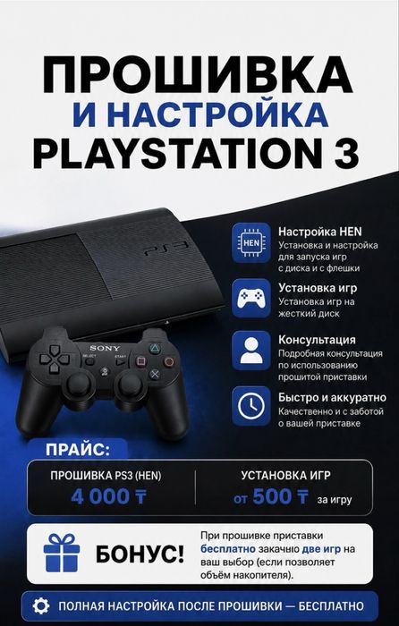Прошивка PlayStation 3/Установка игр