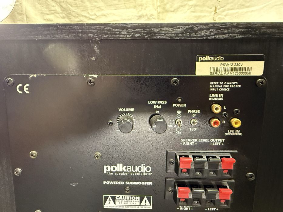 PolkAudio 12” Subwoofer