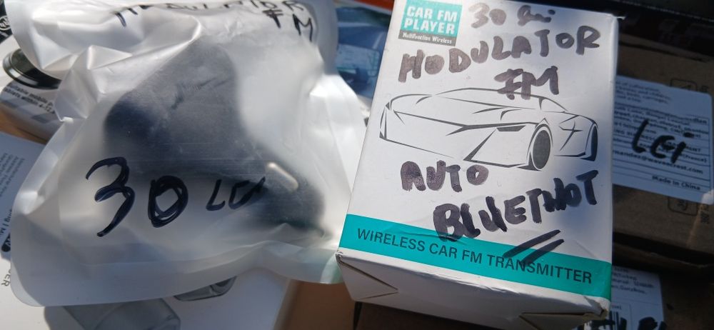 Modulator fm/Bluetooth/suport